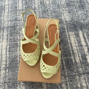 Anthropology Naguisa sandals US6 EUR36 with box